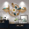 Deer in circular ring Wall Clock